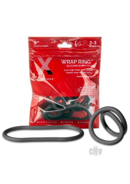 Xplay Silicone 9 Slim Wrap Ring ''