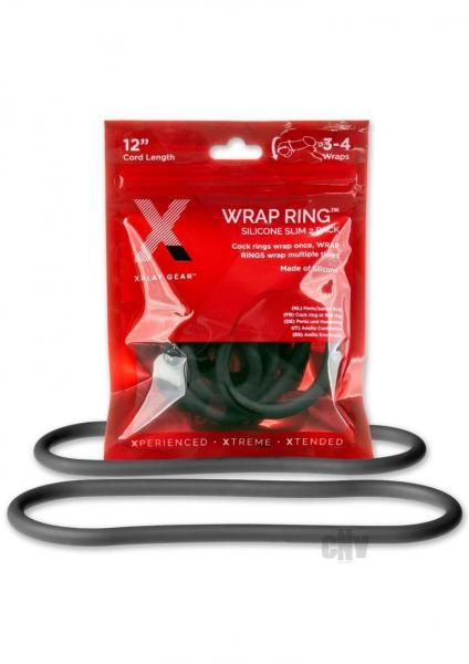 Xplay Silicone 12 Slim Wrap Ring ''