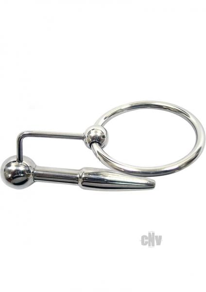 Stainless Steel Urethral Probe & Cock Ring