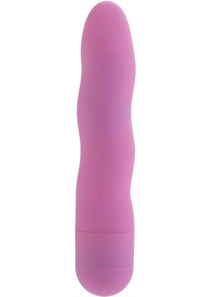 First Time Mini Power Swirl Vibrator Waterproof 4.5 Inch - Pink