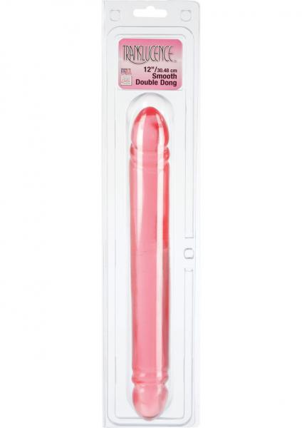 TRANSLUCENCE SMOOTH DBL DONG 12IN