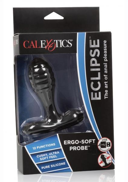 Eclipse Ergo Ultra Soft Probe Black Vibrator