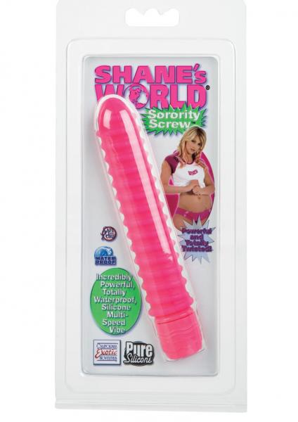 Shane's Sorority Screw Silicone Pink