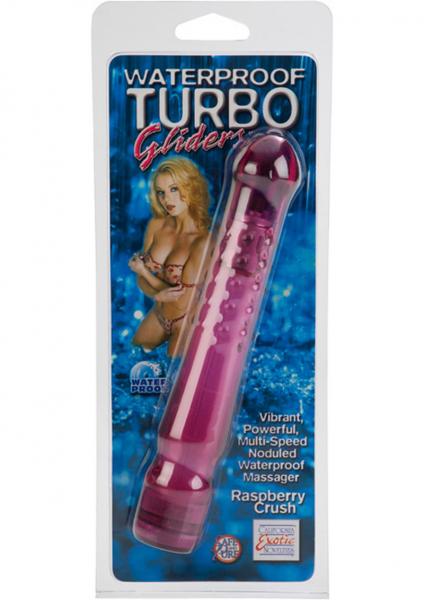 Turbo Glider Vibrator Raspberry Crush Red