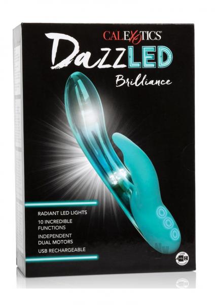 Dazzled Brilliance Green Rabbit Vibrator