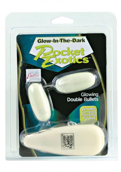 Glow in the dark double bullet