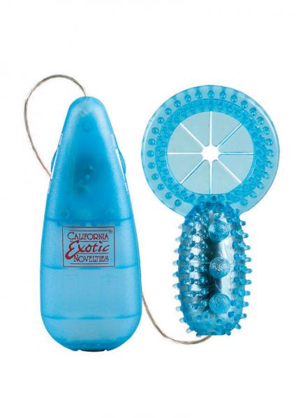 Shanes World His Stimulator Vibro Ring for Him Blue