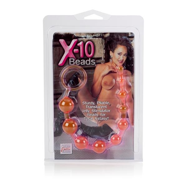 X 10 Beads Graduated Anal Beads 11 Inch
