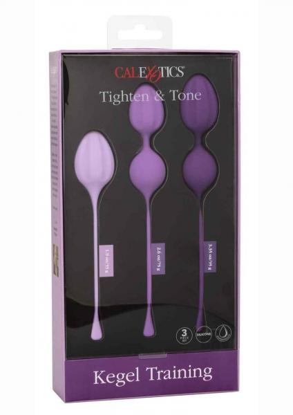 Kegel Training 3pc Set Purple