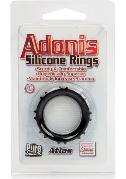 Atlas Silicone Ring- Black