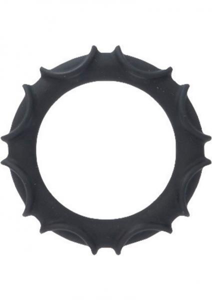 Atlas Silicone Ring- Black
