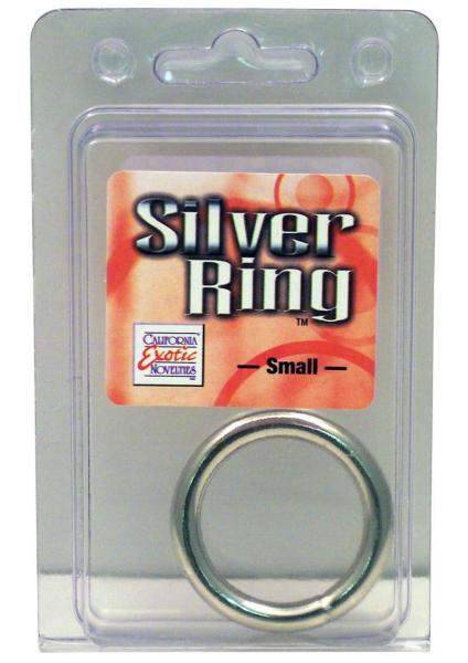 Silver Cock Ring - Small