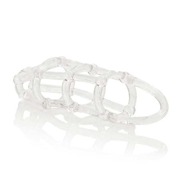 Cock Cage Enhancer 4.5 Inch - Clear