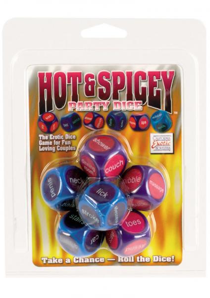 Hot and Spicey Party Dice