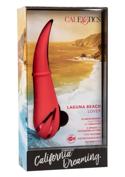 California Dreaming Laguna Beach Lover Red Vibrator