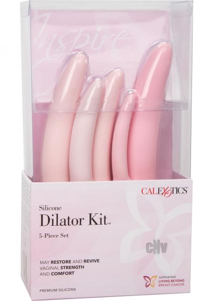 Inspire Silicone Dilator 5 Piece Set Pink