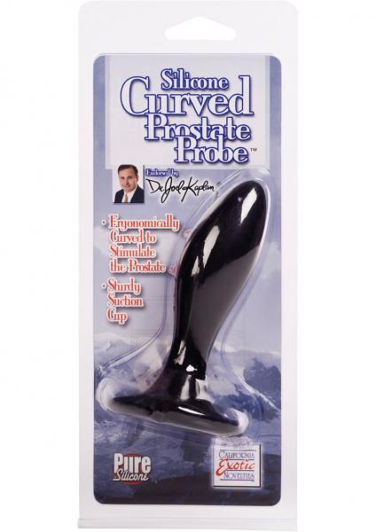 Silicone Prostate Probe Curved