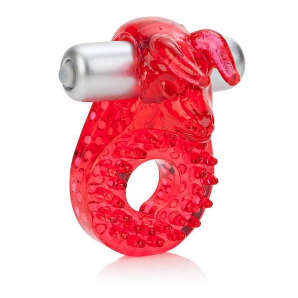 Couples Raging Bull Red Vibrating Ring