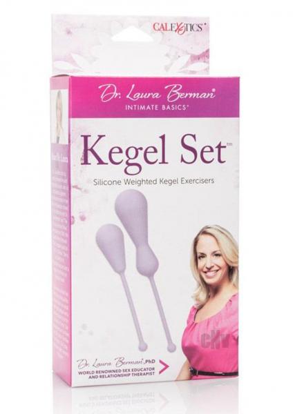 Dr Laura Berman Kegel Set Silicone Weighted Kegel Exercisers