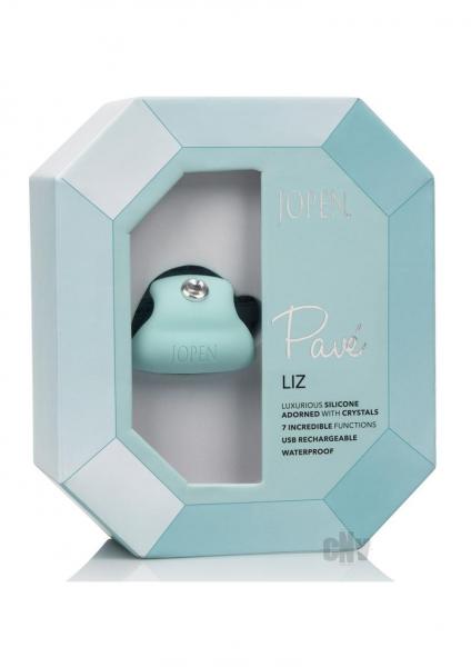 Pave Liz Green Finger Vibrator