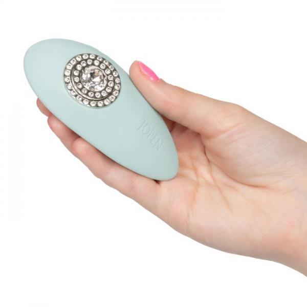 Pave Grace Green Mini Palm Sized Massager