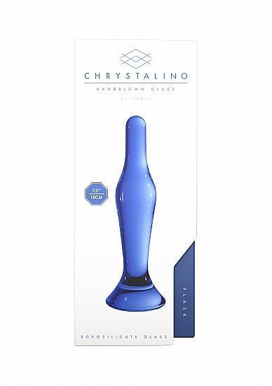 Chrystalino Flask Blue Glass Probe