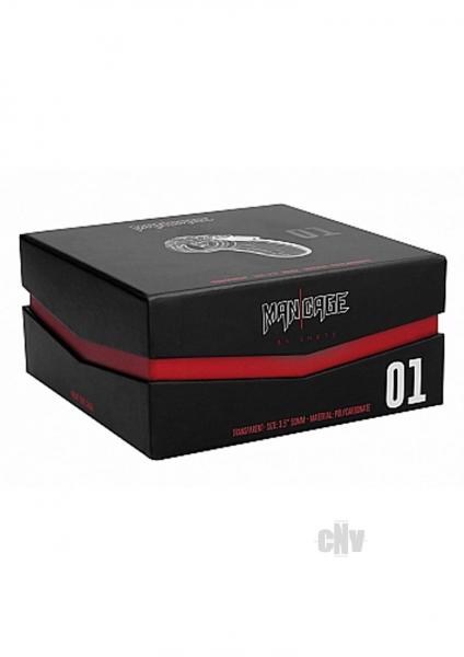 Mancage Chastity 3.5 inches Cock Cage Model 1 Clear