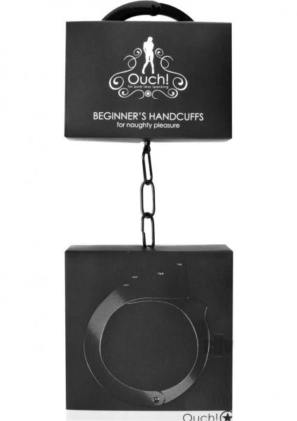 Ouch! Beginner's Handcuffs - Black
