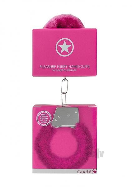 Ouch Pleasure Handcuffs Furry Cuffs
