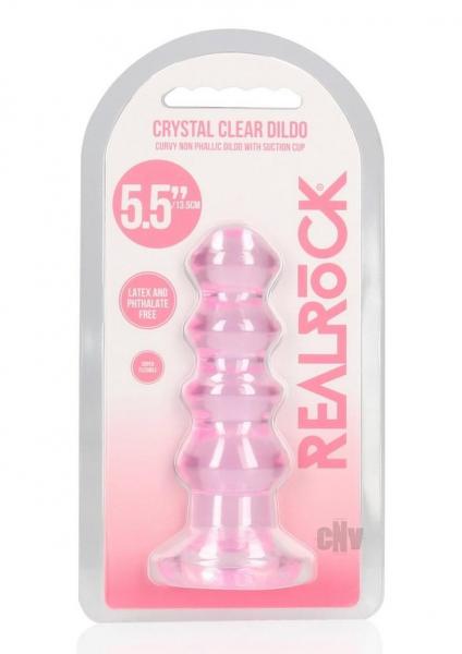 Realrock Curvy Dildo Or Butt Plug Pink