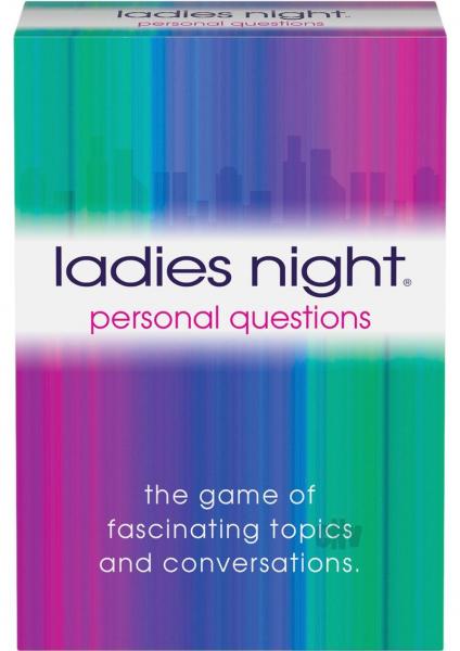 Ladies Night Personal Question Game
