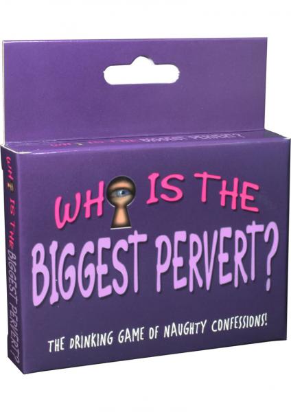 Who's The Biggest Pervert Card Game