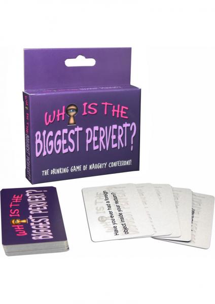 Who's The Biggest Pervert Card Game