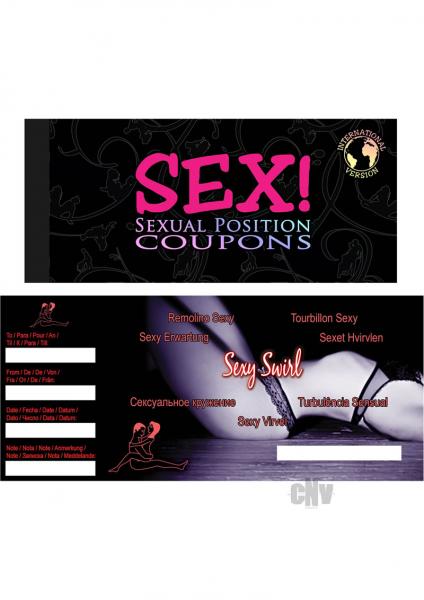 Sex! Coupons International Version