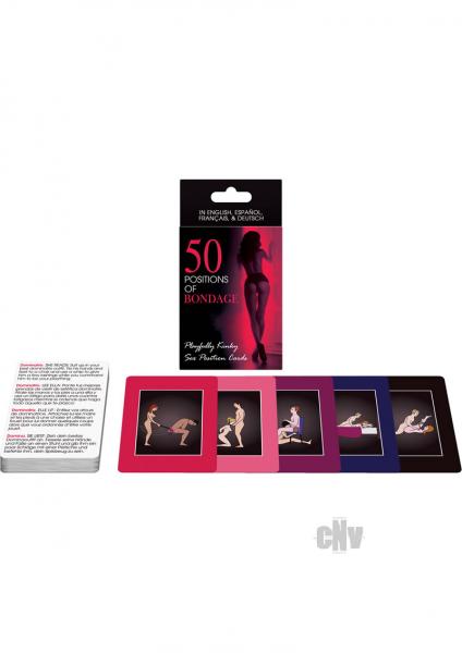 50 Positions Of Bondage Card Game