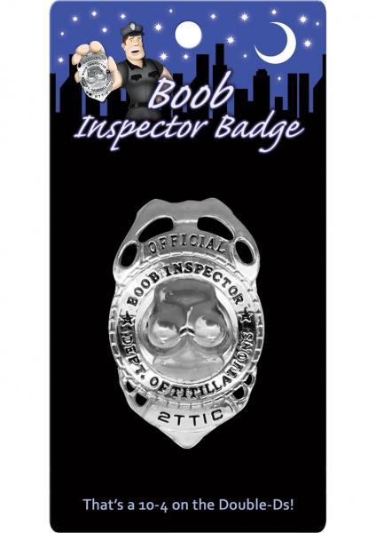 Official Boob Inspector Badge
