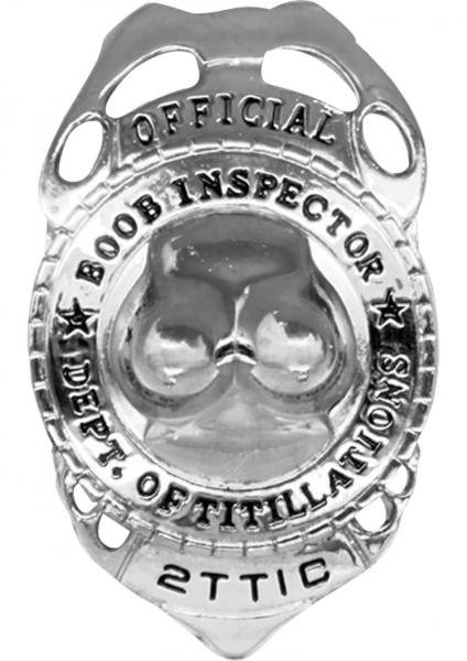 Official Boob Inspector Badge