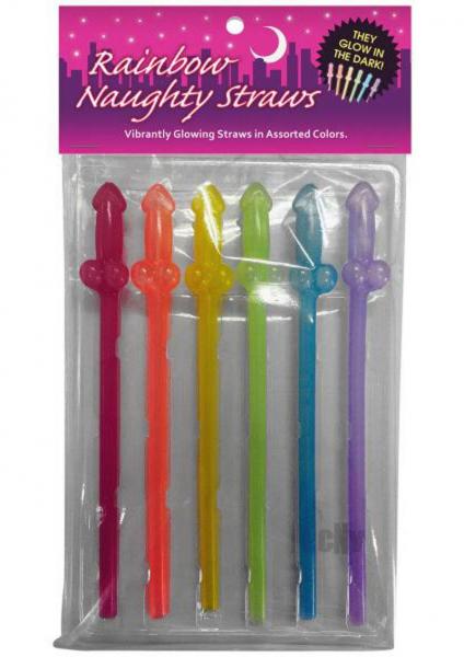 Rainbow Naughty Straws G.I.T.D.