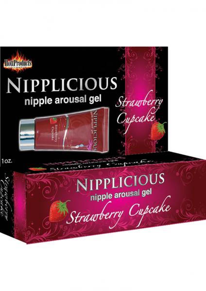 Nipplicious Strawberry 1oz Tube