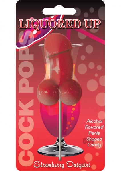 Liquored Up Cock Pop-Strawberry Daiquiri