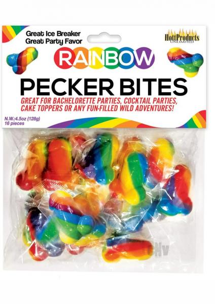 Rainbow Pecker Bites 16/Bag