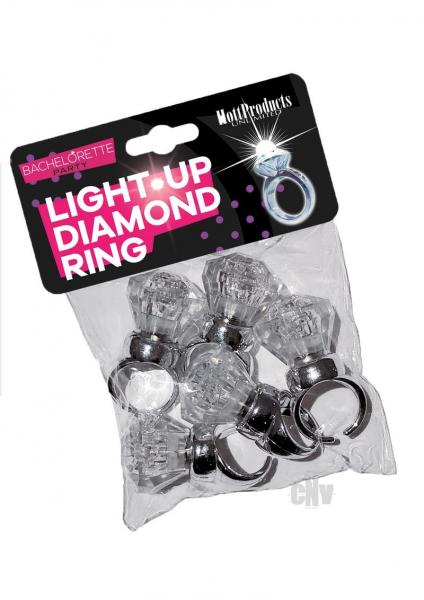Light Up Diamond Ring (5pk)