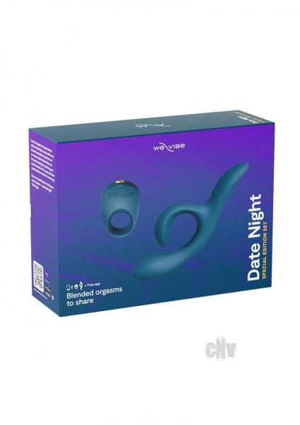 We-Vibe Date Night Holiday Gift Set Green Velvet