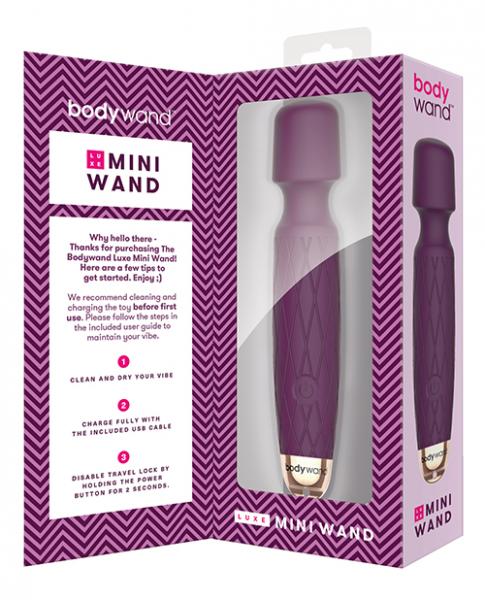 BODYWAND LUXE MINI USB PURPLE