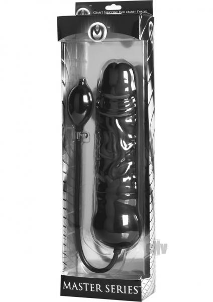 Leviathan Giant Inflatable Dildo Black