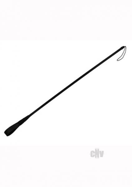 Strict Leather Strip Tip Crop