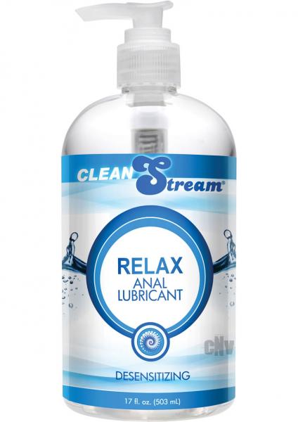 Clean Stream Relax Desensitizing Anal Lube 17.5oz.