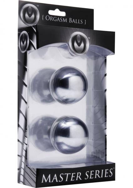 Titanica Extreme Steel Orgasm Balls Silver