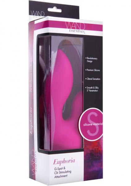 Euphoria G Spot & Clit Silicone Wand Attachment