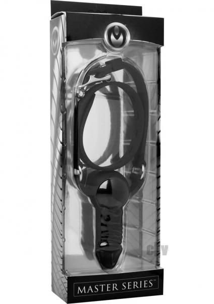 Suppressor Silicone Mini Face Banger Gag Black